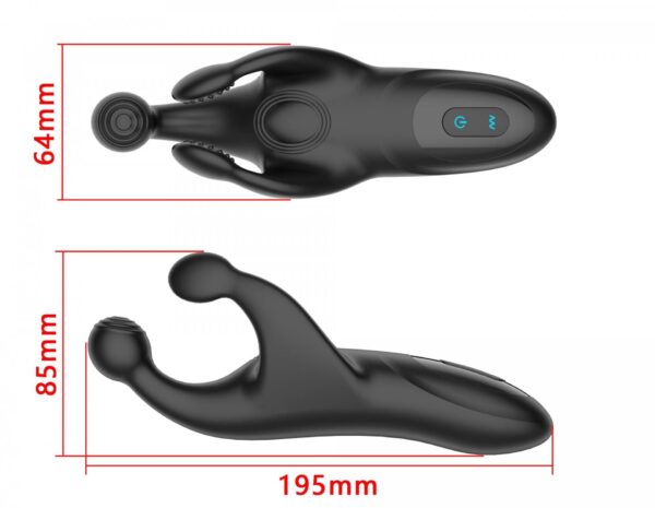Tapping and vibrating penis stimulator - obrazek 11