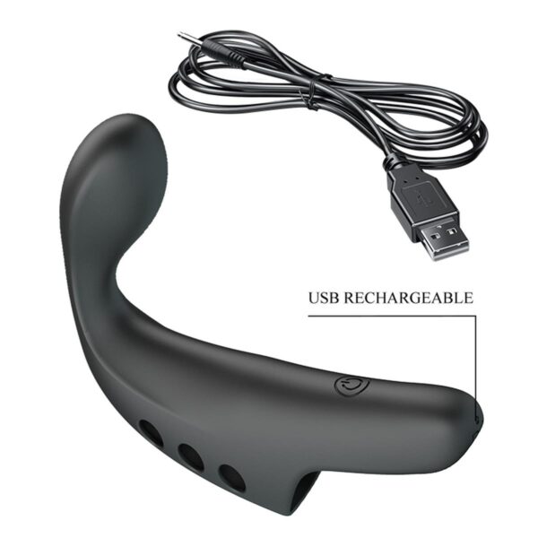 PRETTY LOVE   FINGERING VIBRATOR GORGON, 10 vibration functions - obrazek 11