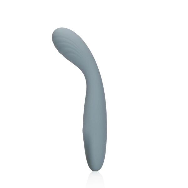 Ultra Soft Silicone G Spot Vibrator   Basalt Grey - obrazek 11