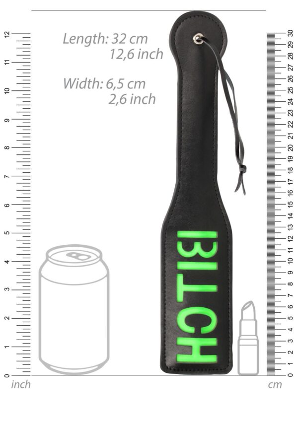 Bitch Paddle   Glow in the Dark   Black/Neon Green - obrazek 11