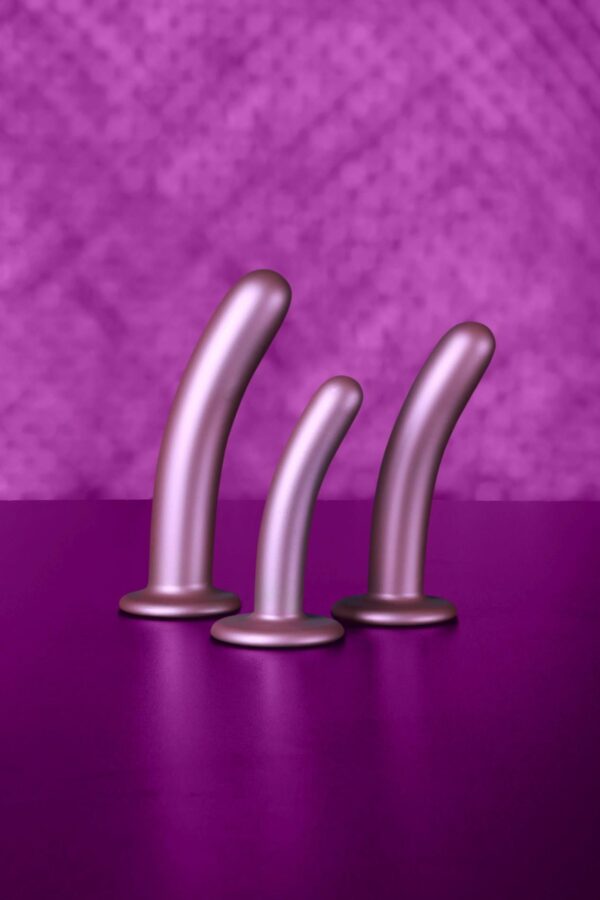 Smooth Silicone G Spot Dildo   6 / 14,5 cm - obrazek 11