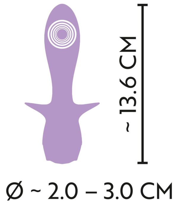Cuties Mini Vibrator Purple 4 - obrazek 11