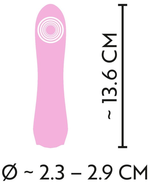 Cuties Mini Vibrator Rose 4th - obrazek 11