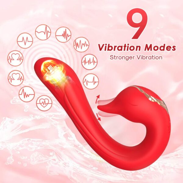 Swan Red, 9 vibration functions - obrazek 11