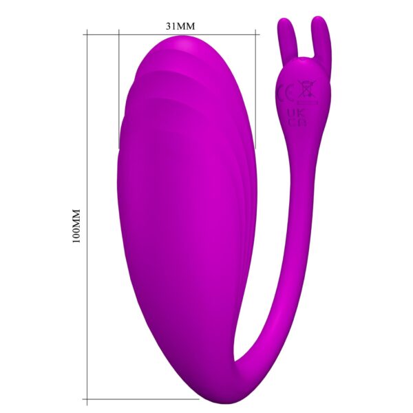 PRETTY LOVE   Catalina, 12 vibration functions Mobile APP Long distance Control - obrazek 11