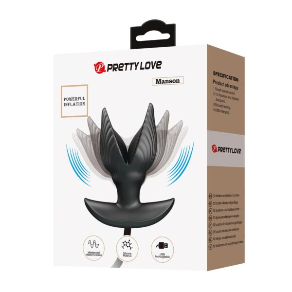 PRETTY LOVE   Manson, Inflatable 10 vibration functions - obrazek 11