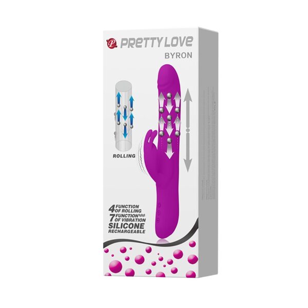 PRETTY LOVE   BYRON, 7 vibration functions, USB rechargeable - obrazek 11