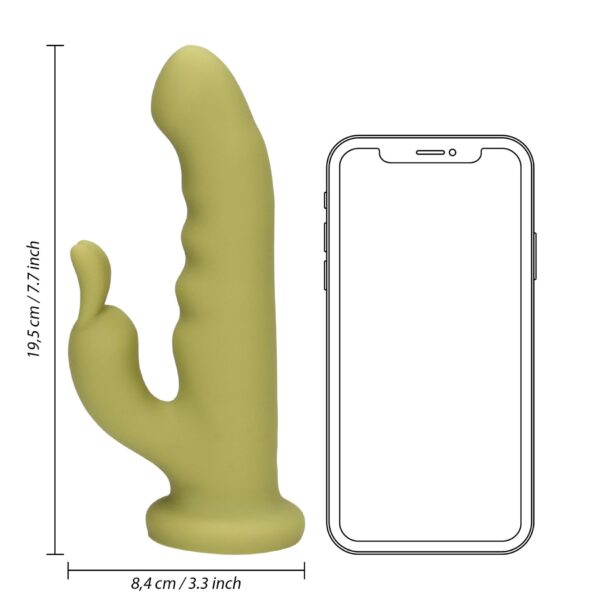 Ultra Soft Silicone Rotating Rabbit Vibrator - obrazek 11