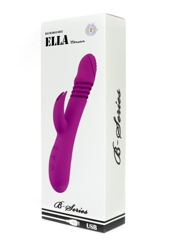 Wibrator Ella, 7 vibration modes 3 thrusting function, Heating - obrazek 11