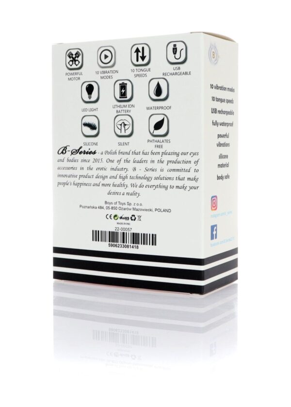 Stymulator   Rechargeable Licking Stimulator USB 10 Functions - obrazek 11