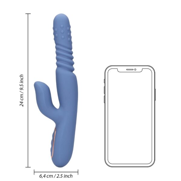 Rotating Beads and Thrusting Rabbit Vibrator - obrazek 11