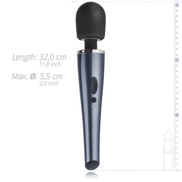 Black Lightning Wand Vibrator - obrazek 11