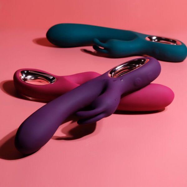 Rabbit vibrator PINK - obrazek 11