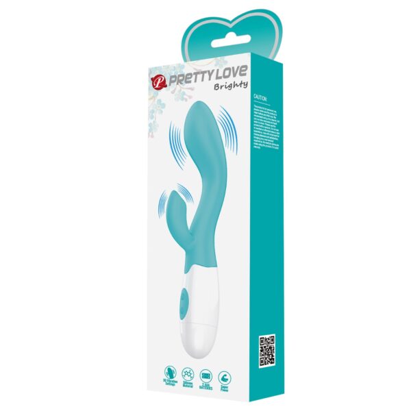 PRETTY LOVE   Brighty light blue, 30 vibration functions - obrazek 9