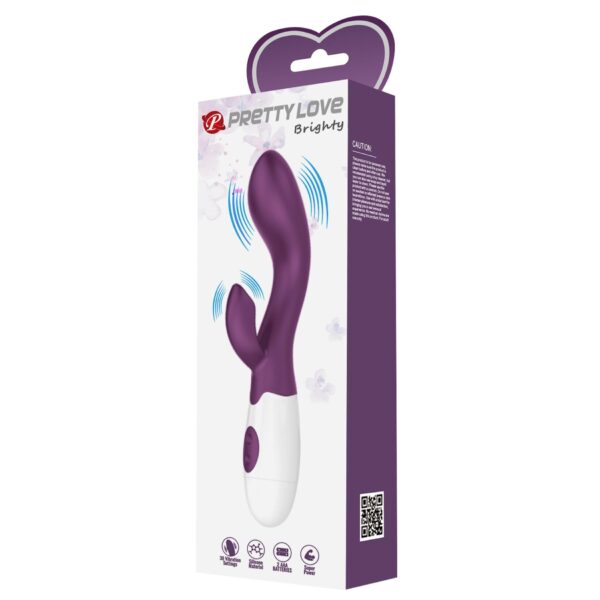 PRETTY LOVE   Brighty dark purple, 30 vibration functions - obrazek 9