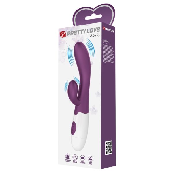 PRETTY LOVE   Alvis purple, 30 vibration functions - obrazek 9