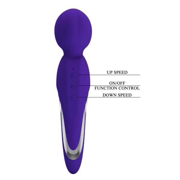 PRETTY LOVE   WALTER PURPLE 7 function vibrations - obrazek 11