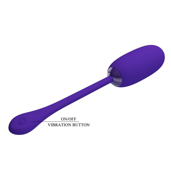 PRETTY LOVE   JULIUS EGG Purple 12 function vibrations - obrazek 11