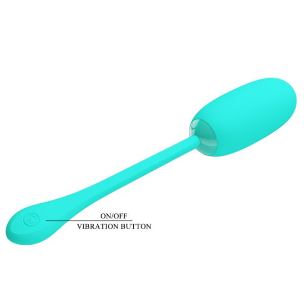 PRETTY LOVE   JULIUS EGG Green 12 function vibrations - obrazek 11