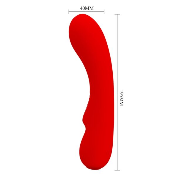 PRETTY LOVE   Matt  Red 12 vibration functions Memory function - obrazek 11