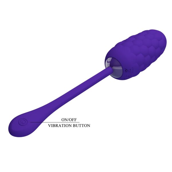 PRETTY LOVE   MARINA EGG Purple 12 vibration functions - obrazek 11