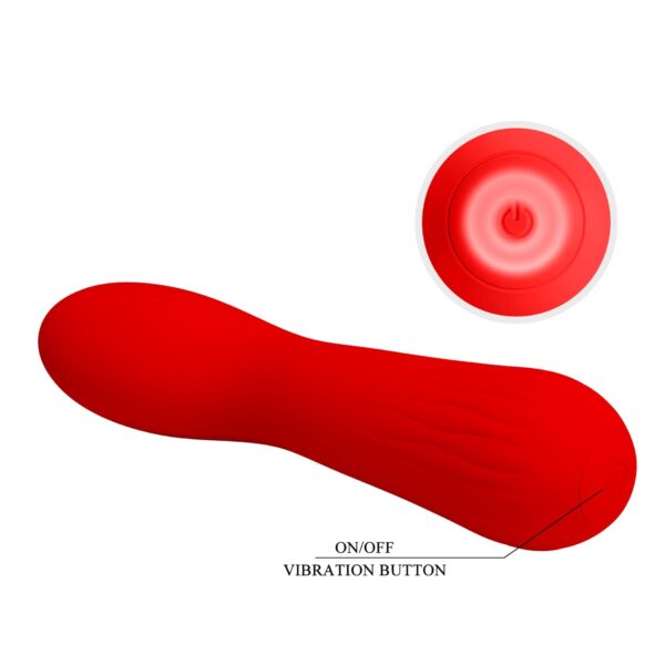 PRETTY LOVE   Faun Red, 12 vibration functions Memory function - obrazek 11