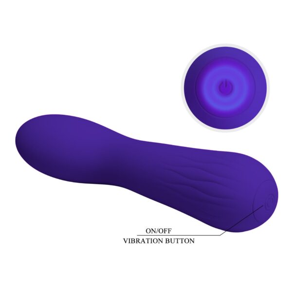 PRETTY LOVE   Faun dark Purple,G spot vibrator, 12 vibration functions Memory function - obrazek 11