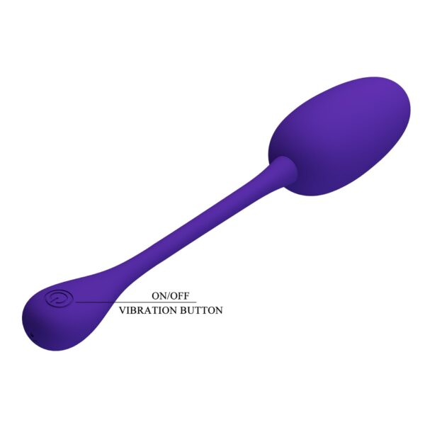 PRETTY LOVE   KNUCKER Purple, 12 vibration functions Memory function - obrazek 11