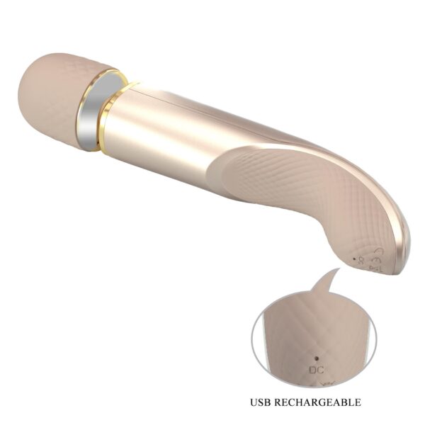 PRETTY LOVE   Interesting Massager Gold 5 levels of speed control 7 vibration functions - obrazek 11