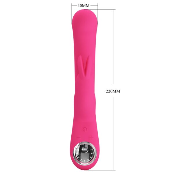 PRETTY LOVE   Lamar Pink, 10 vibration functions 9 speed levels - obrazek 11