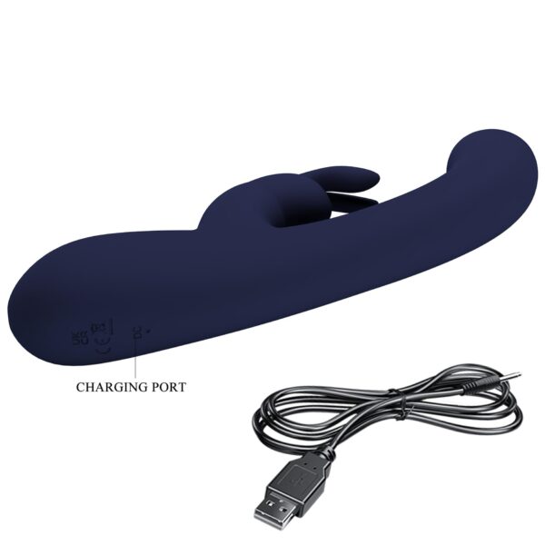 PRETTY LOVE   Lamar Blue, 10 vibration functions 9 speed levels - obrazek 11