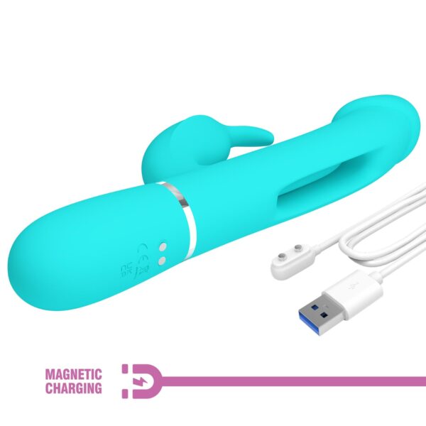 PRETTY LOVE   Kampas Green, 7 vibration functions 4 licking settings - obrazek 11