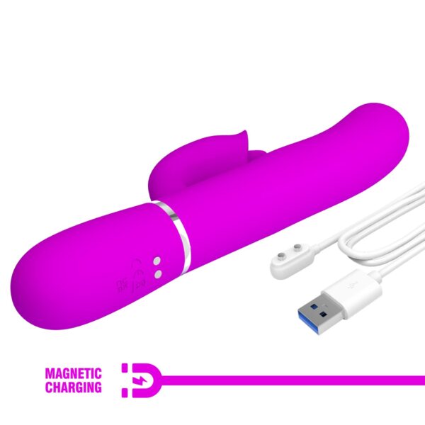 PRETTY LOVE   Gigi Purple, 7 thumping functions 7 licking modes - obrazek 11