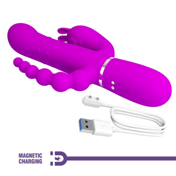 PRETTY LOVE   Cammy Purple, Twinkled Tenderness, 7 thumping functions 7 vibration functions 4 rolling functions - obrazek 11