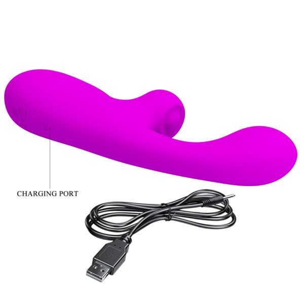 PRETTY LOVE   Skylar Purple, 10 vibration functions 9 speed levels 10 thumping functions - obrazek 9