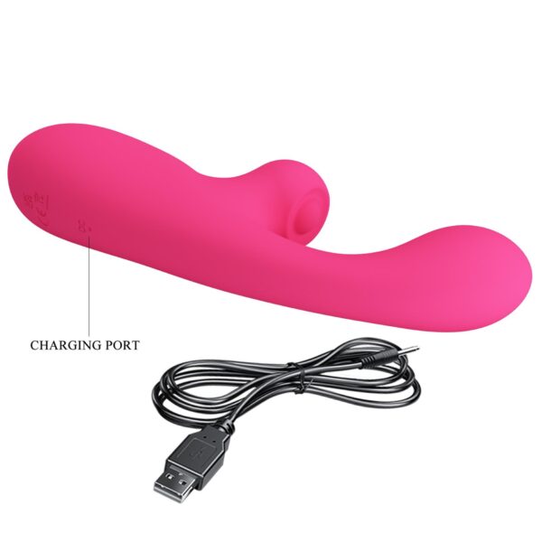PRETTY LOVE   Skylar Pink, 10 vibration functions 10 thumping functions 9 speed levels - obrazek 9