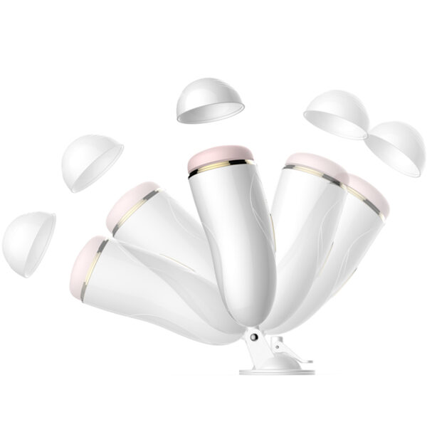 Masturbator Vibrating Masturbation Cup USB 7 + Interactive Function / Talk Mode - obrazek 12