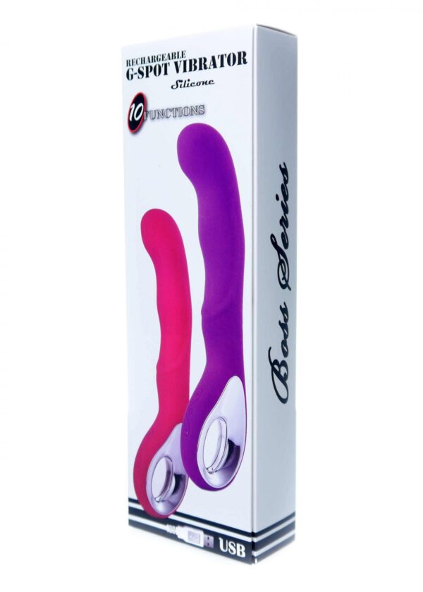 Vibrator G spot 10 functions USB Pink - obrazek 12