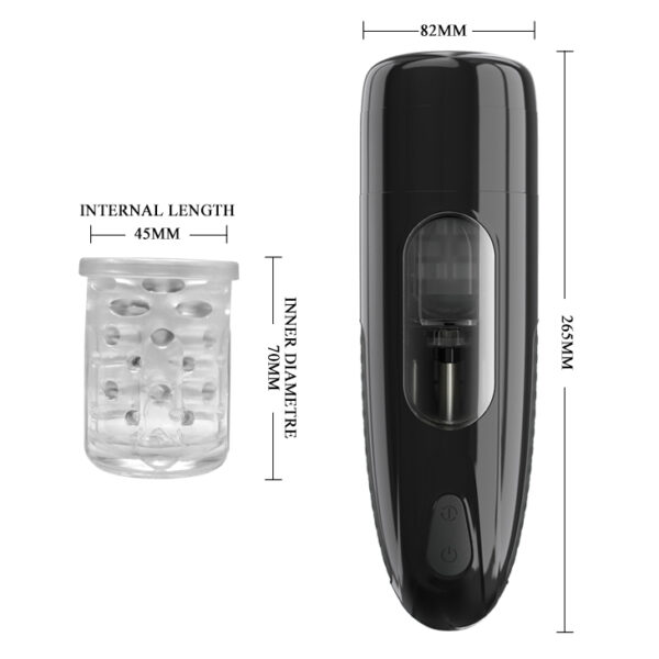 PRETTY LOVE   MARLON Automatic Rotating & Thrusting 10 Function, USB / Voice - obrazek 9