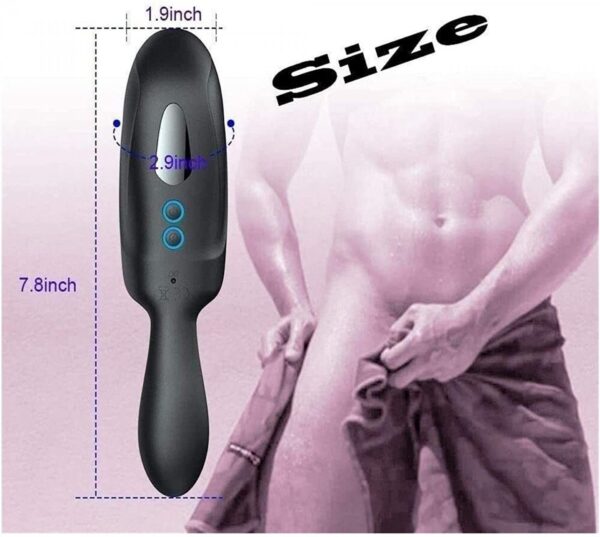 Adjustable male penis masturbator - obrazek 12