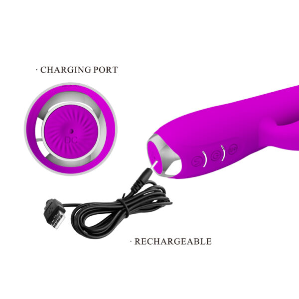 PRETTY LOVE   GLORIA  Purple 12 function vibrations - obrazek 9