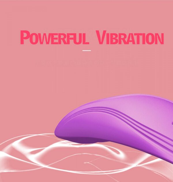 Ultrathin Wearable remote mini vibe PURPLE - obrazek 12