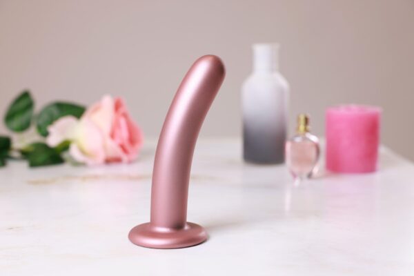 Smooth Silicone G Spot Dildo   6 / 14,5 cm - obrazek 12