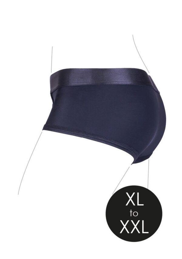 Vibrating Strap on Brief   XL/XXL - obrazek 12