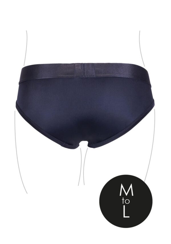 Vibrating Strap on High cut Brief   M/L - obrazek 12