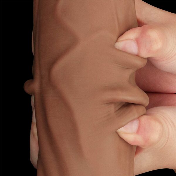 12 King Sized Sliding Skin Dual Layer Dong Brown - obrazek 12