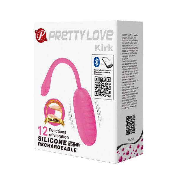 PRETTY LOVE  Kirk, 12 vibration functions Mobile APP remote control - obrazek 11