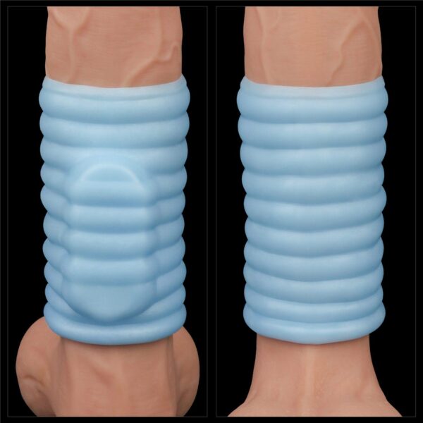 Vibrating Wave Knights Ring (Blue) - obrazek 12