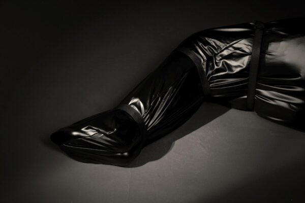 Body Bag with Nylon Straps   Black - obrazek 12