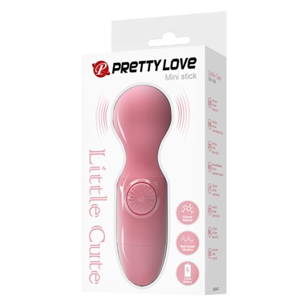 PRETTY LOVE   Mini stick Pink, Little Cute Vibration - obrazek 12